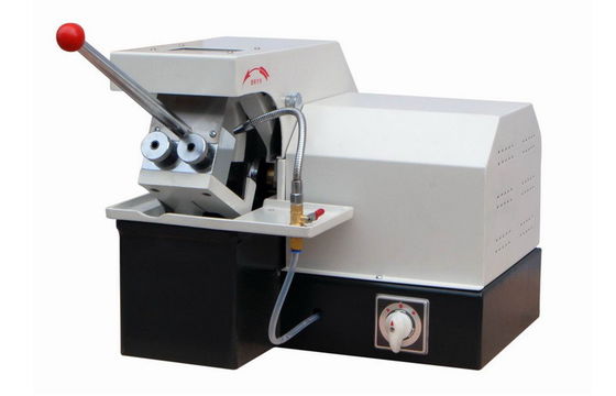 Trung Quốc Hướng dẫn sử dụng Máy cắt mẫu kim loại Đường kính cắt tối đa 50mm với nước làm mát nhà cung cấp